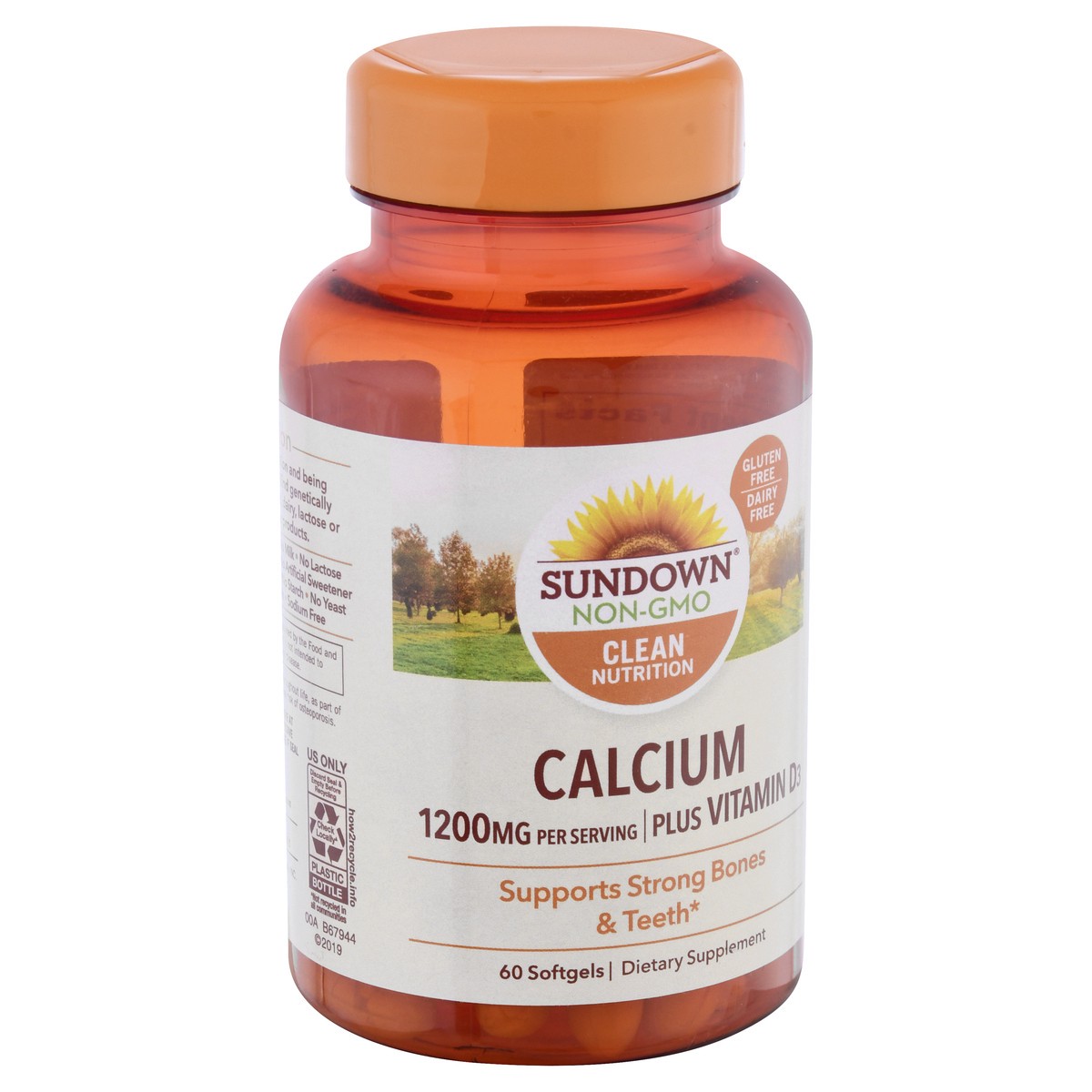 slide 2 of 9, Sundown Naturals Calcium Plus Vitamin D3, 60 ct