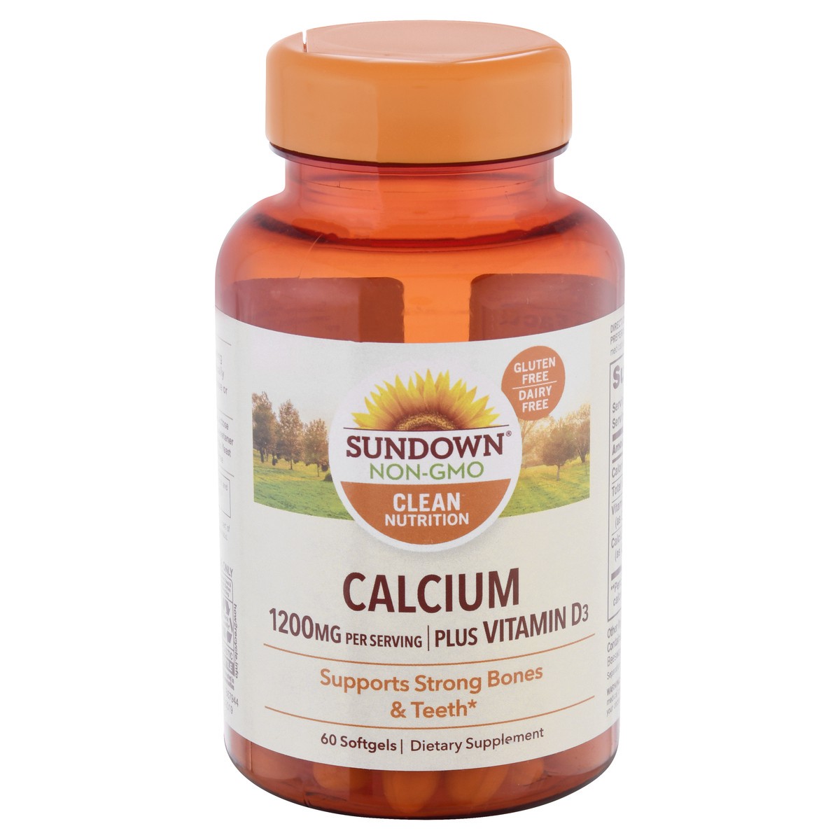 slide 1 of 9, Sundown Naturals Calcium Plus Vitamin D3, 60 ct