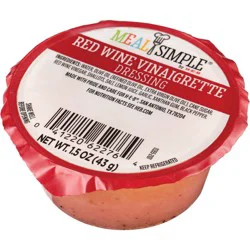 H-E-B Meal Simple Fresh Red Wine Vinaigrette Salad Dressing