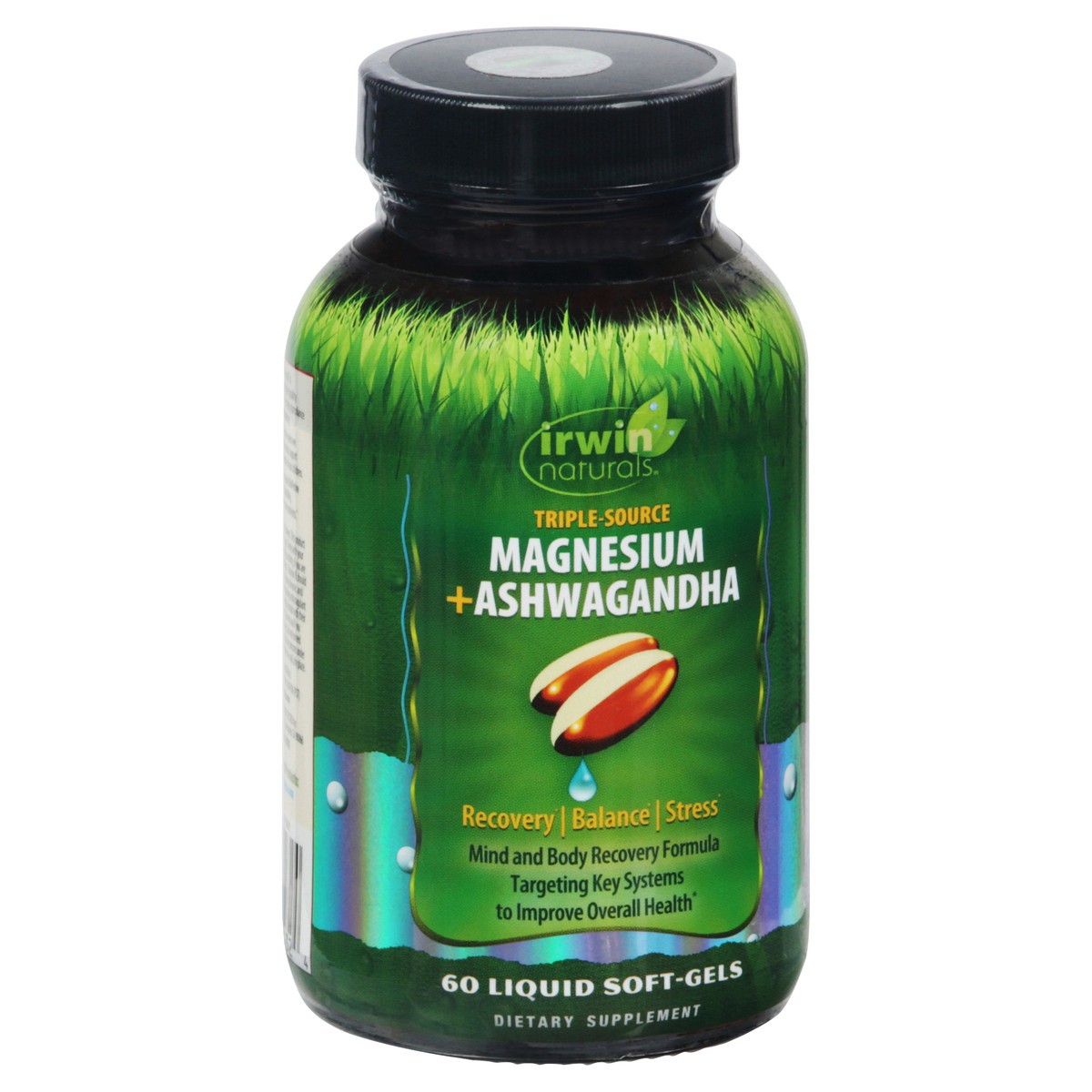slide 7 of 13, Irwin Naturals Triple-Source Magnesium + Ashwagandha 60 Softgels, 60 ct