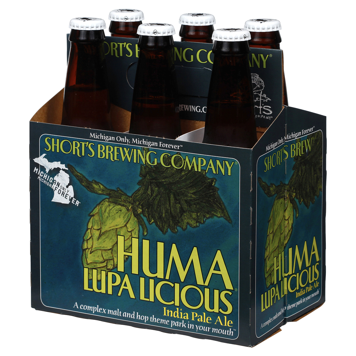 slide 4 of 5, Short's Brewing Company Beer Short's Brew Huma Lupa Licious India Pale Ale, 6 ct; 12 fl oz