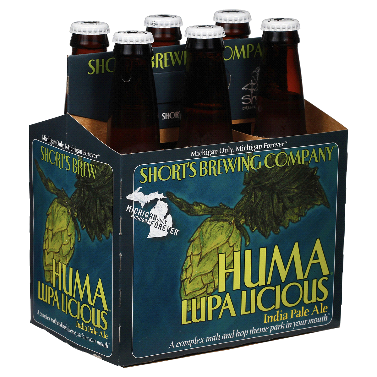 slide 3 of 5, Short's Brewing Company Beer Short's Brew Huma Lupa Licious India Pale Ale, 6 ct; 12 fl oz