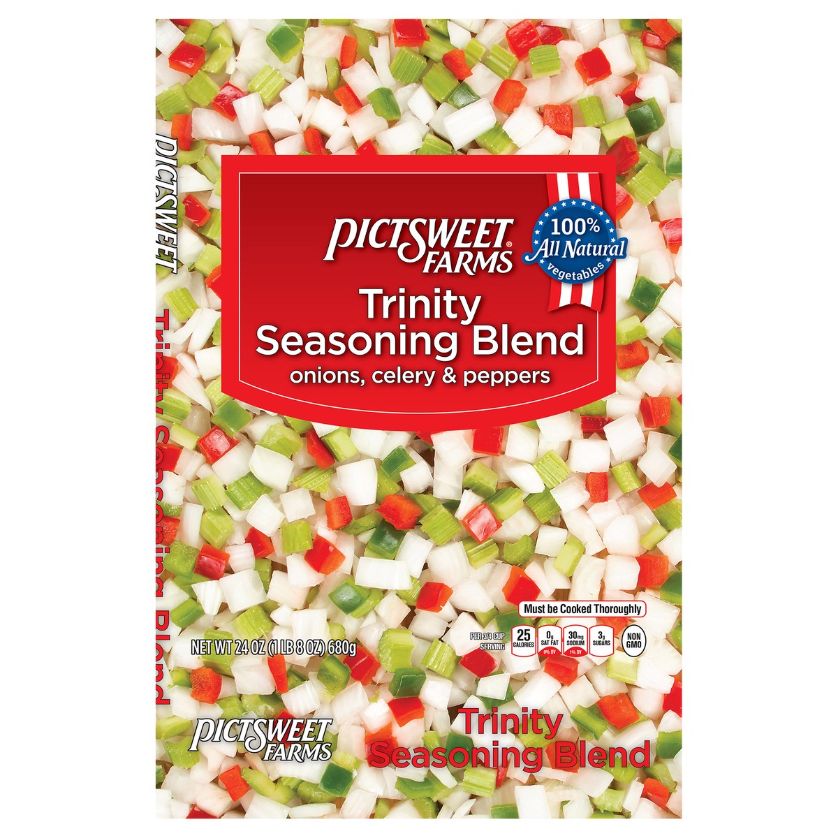 slide 1 of 3, PictSweet Trinity Seasoning Blend, 24 oz