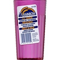 slide 1 of 1, Arrow Rainbow Plastic Tumbler 6 Oz, 6 oz
