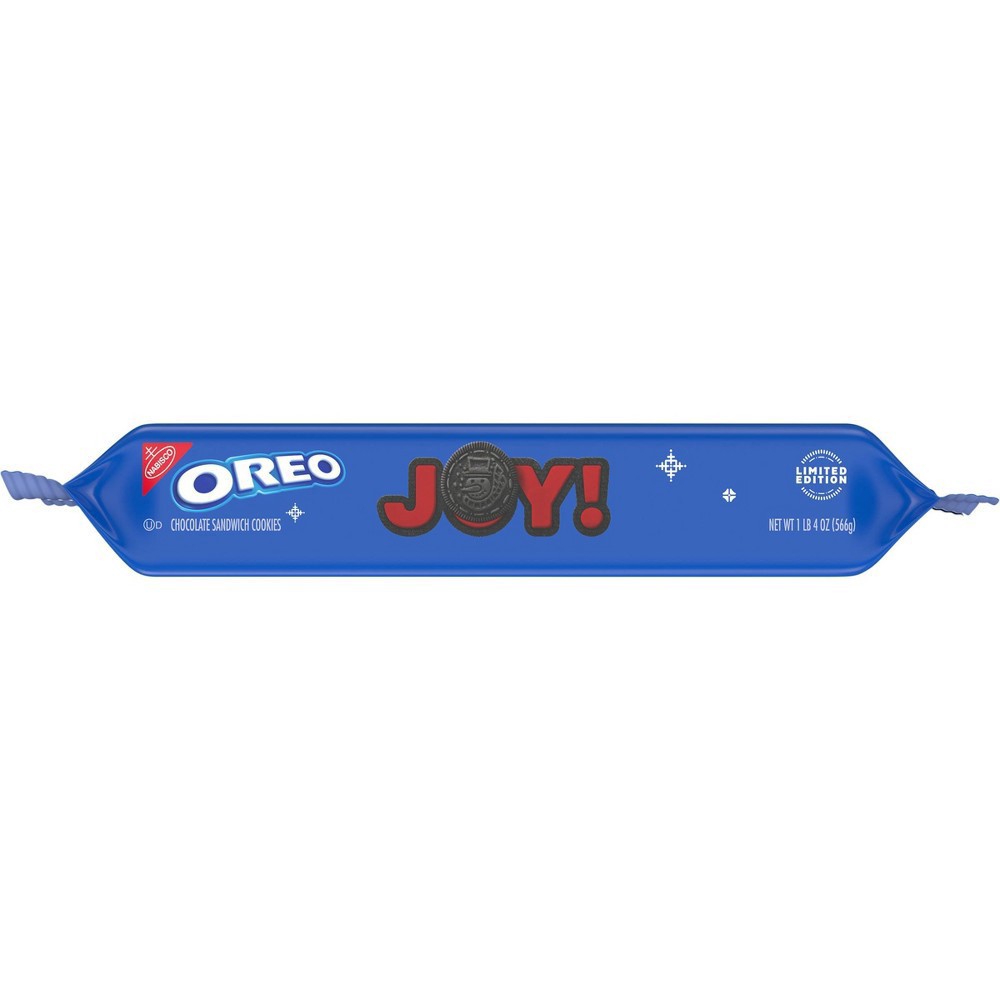 slide 12 of 15, OREO Original Flavor Chocolate Sandwich Cookies, Special Winter Edition, 1 Resealable 15.35 oz Pack, 1 lb