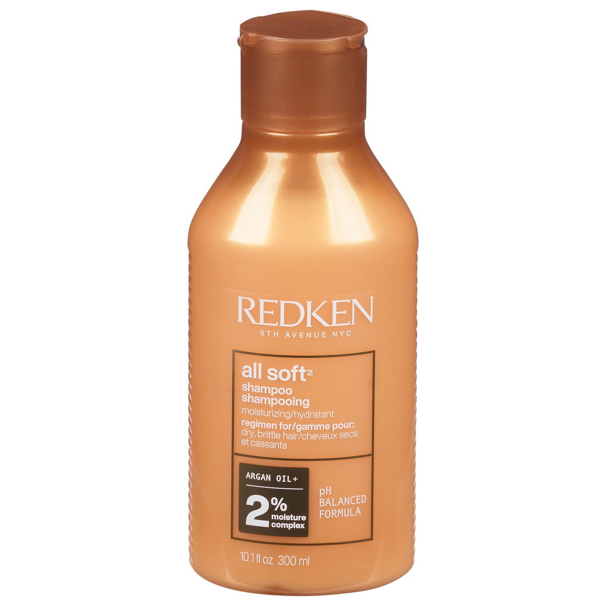 slide 1 of 9, Redken All Soft Shampoo For Dry/Brittle Hair (Gold Bottle), 10.1 fl oz