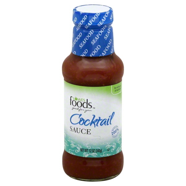 slide 1 of 1, Lowes Foods Cocktail Sauce, 12 oz