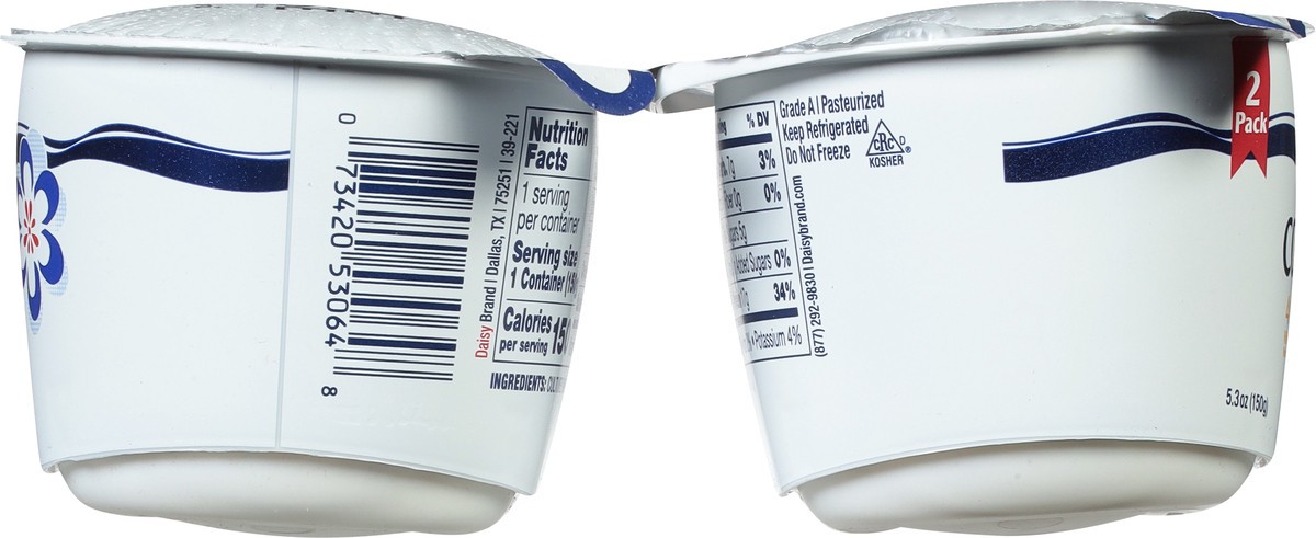 slide 6 of 11, Daisy Cottage Cheese, 4% Milkfat Minimum, 2 Pack, 2 ct