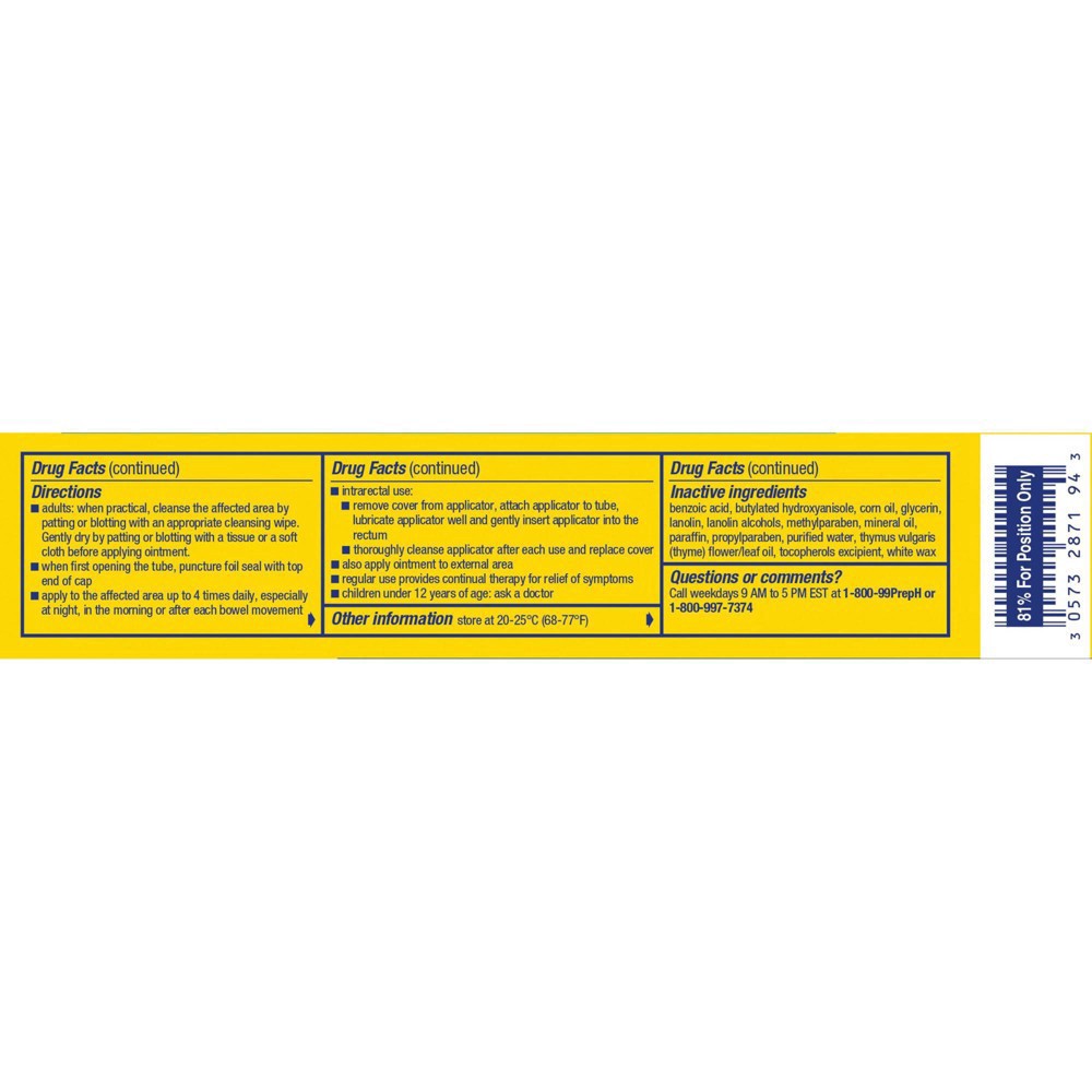 slide 14 of 17, Preparation H Hemorrhoidal Ointment 1 oz, 1 oz