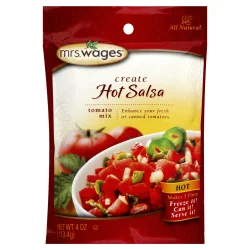 Mrs. Wages Hot Salsa Tomato Mix