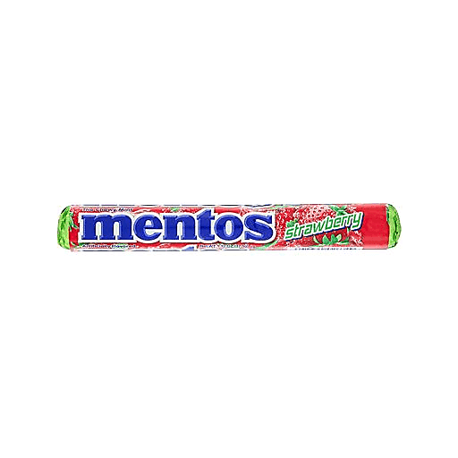 slide 1 of 1, Mentos Strawberry, 1.3 oz
