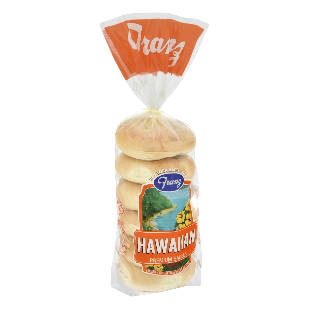 slide 2 of 11, Franz Hawaiian Bages 6 Count, 6 ct