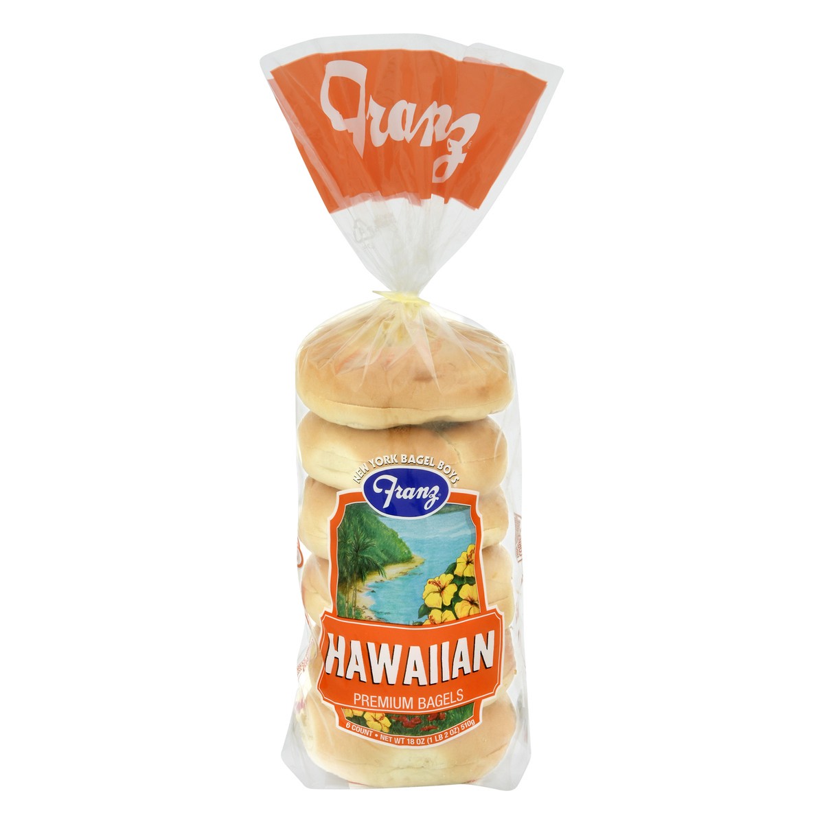 slide 11 of 11, Franz Hawaiian Bages 6 Count, 6 ct