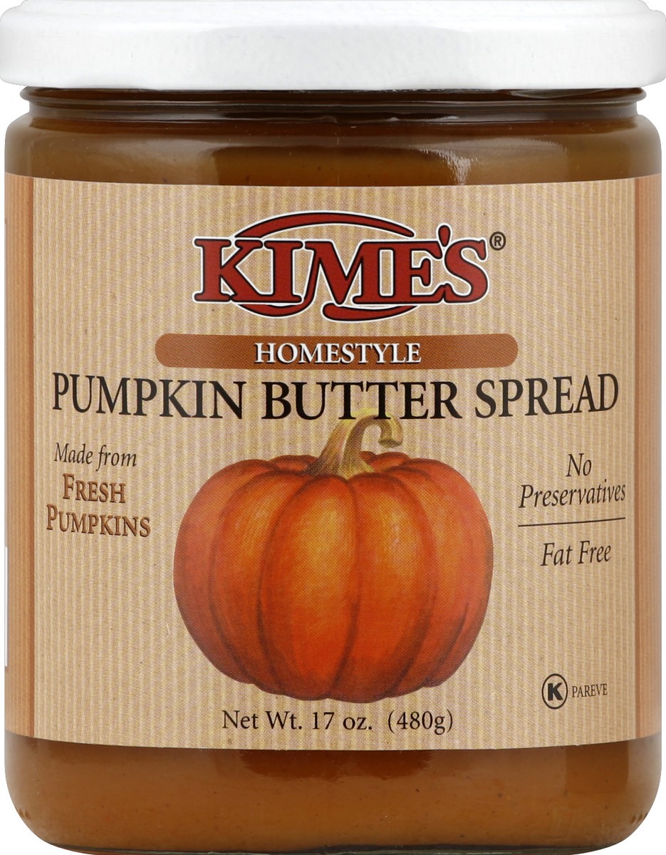 slide 2 of 2, Kime's Pumpkin Butter, 17 oz