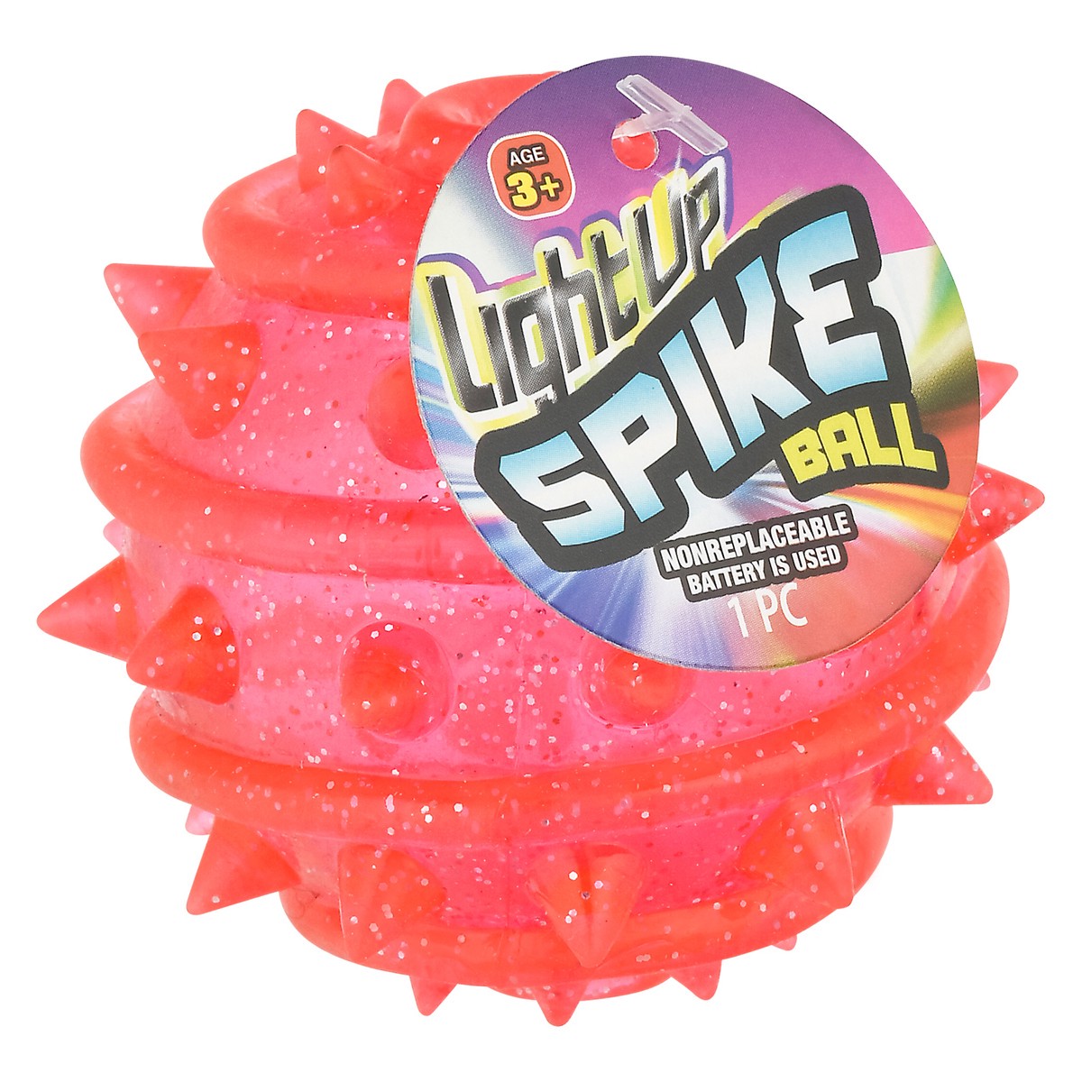 slide 2 of 9, Ja-Ru Ja Ru Light Up Spike Ball, 1 ct