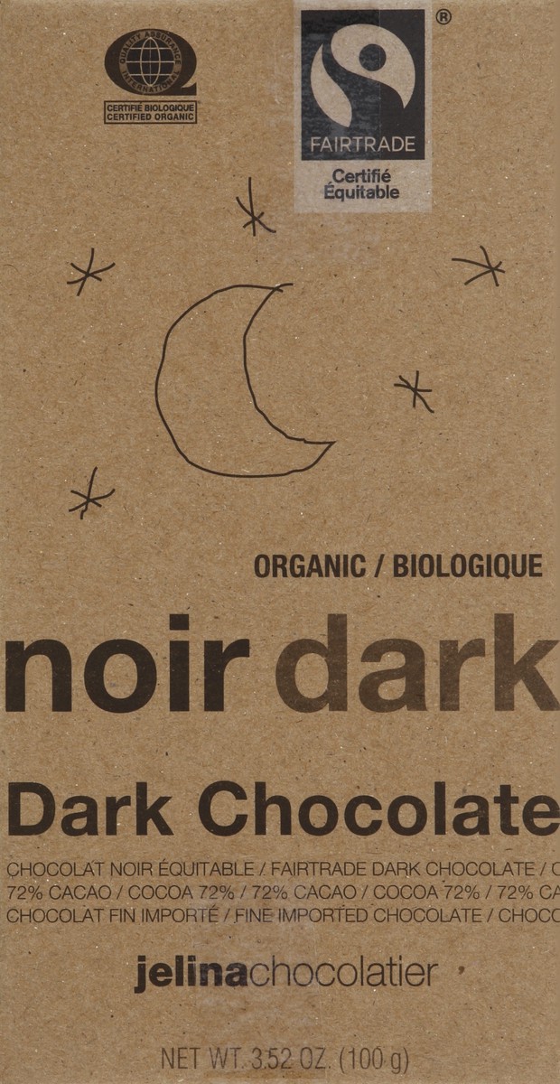 slide 4 of 5, Jelina Chocolatier Dark Chocolate 3.52 oz, 3.52 oz