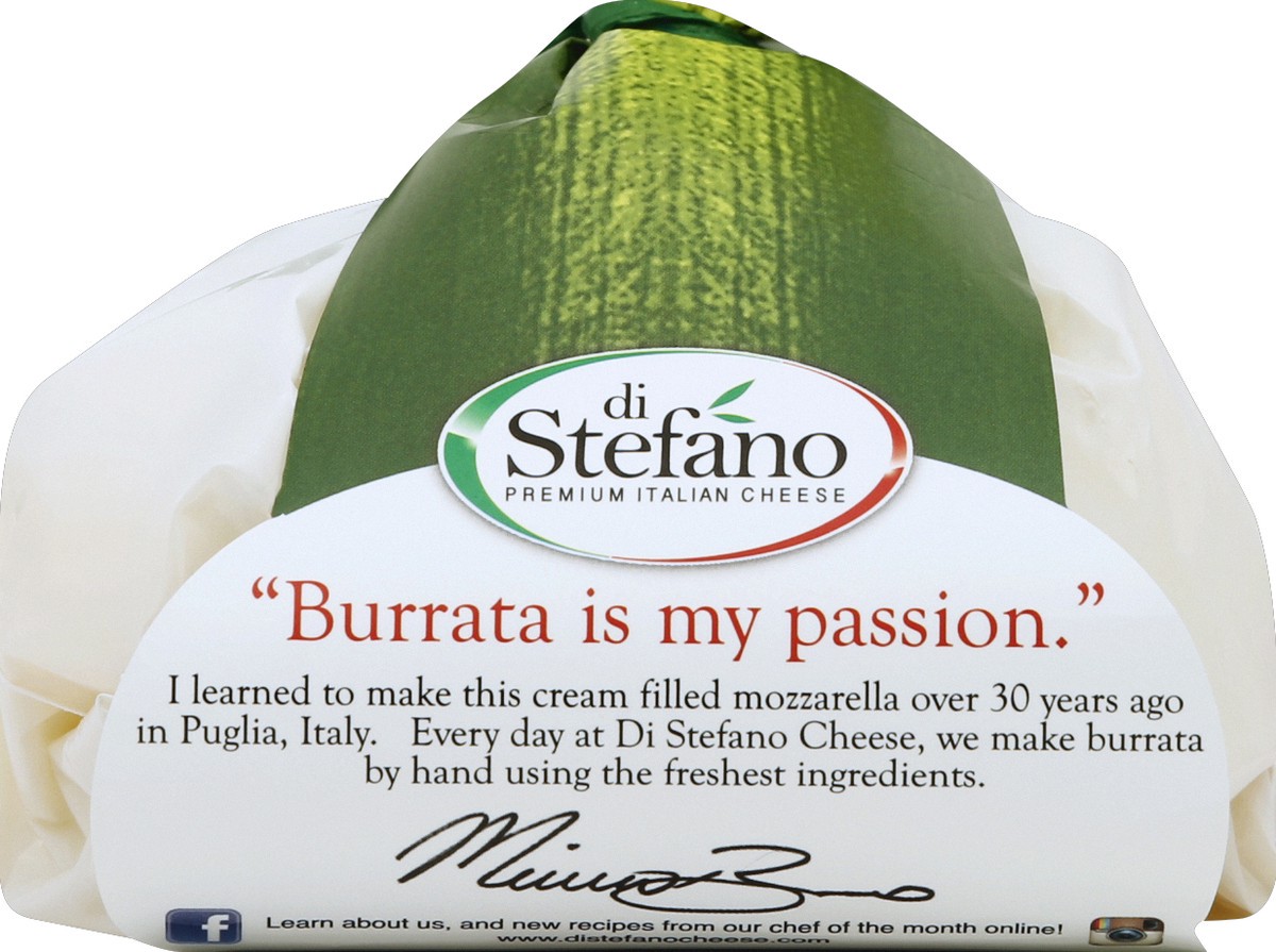 slide 2 of 5, di Stefano Burrata alla Panna, 8 oz