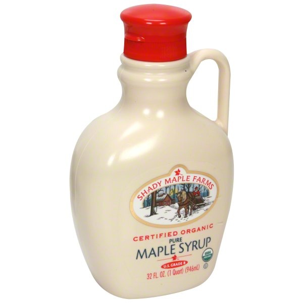 slide 1 of 1, Shady Maple Farms Farm Organic Dark Robust Maple Syrup, 32 oz