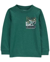 Carter's Baby Cast Track Car Graphic Tee Green 18M