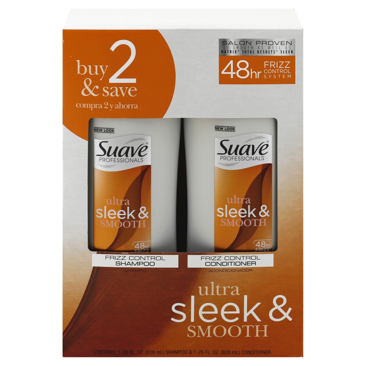 slide 2 of 10, Suave Shampoo and Conditioner 1 ea, 1 ct