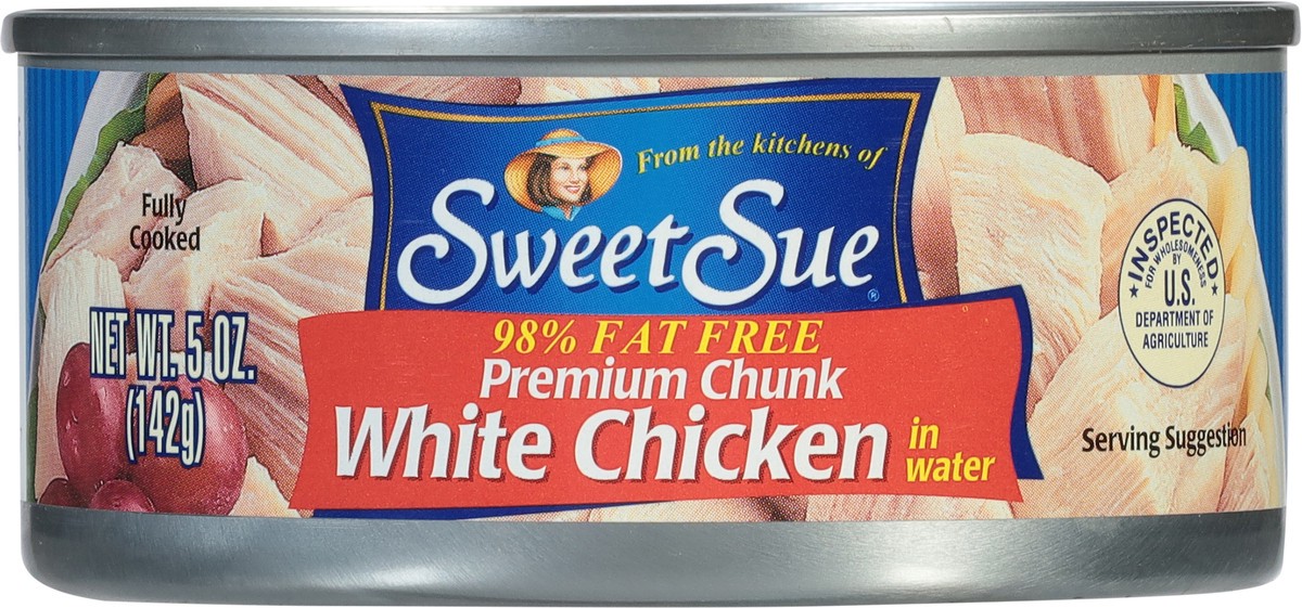 slide 14 of 15, Sweet Sue Premium Chunk White Chicken in Water 5 oz, 5 oz