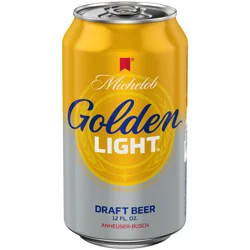 Michelob Golden Draft Light American Lager Beer 12 fl oz