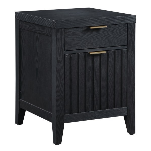 slide 4 of 10, Thomasville Rivington 20-3/4""D Vertical 2-Drawer File Cabinet, Raven Black, 1 ct