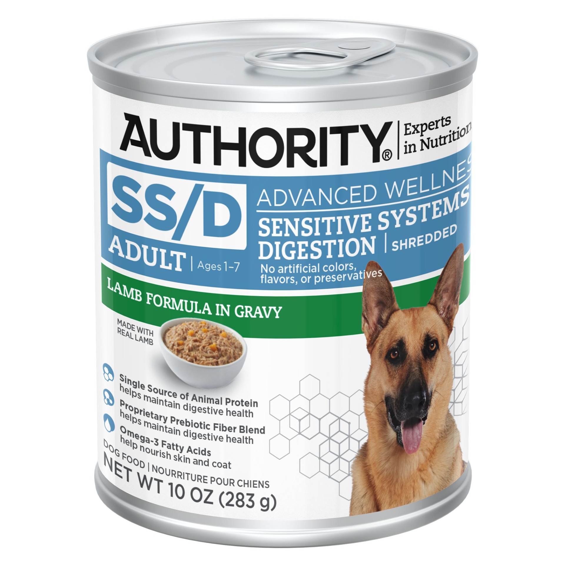 Authority Advanced Wellness Sensitive Systems Digestion Shredded Wet