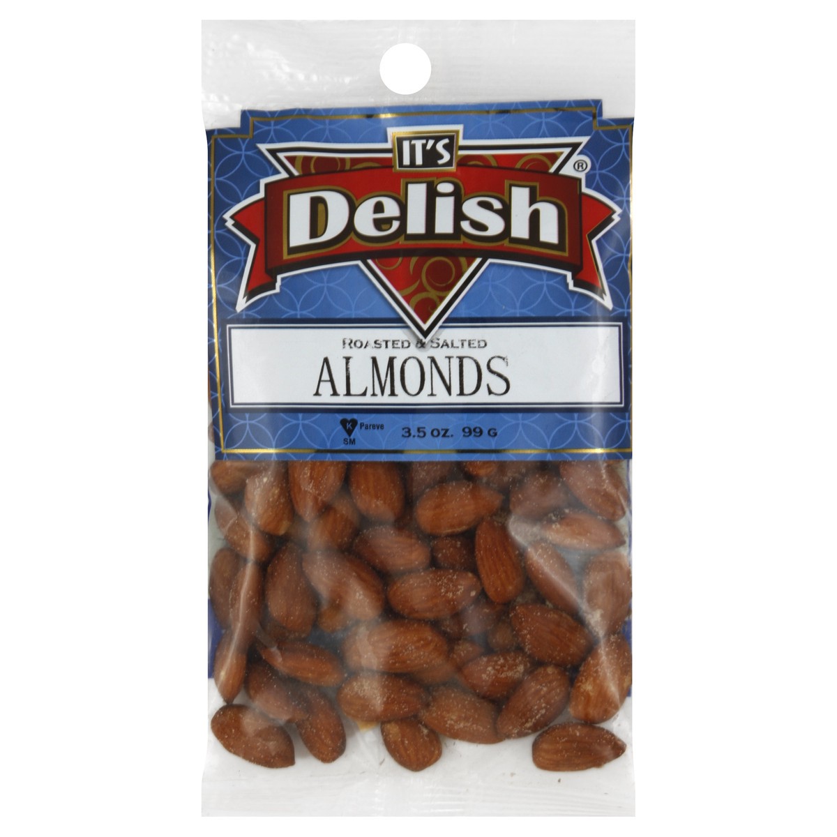 slide 5 of 5, It's Delish Almonds 3.5 oz, 3.5 oz