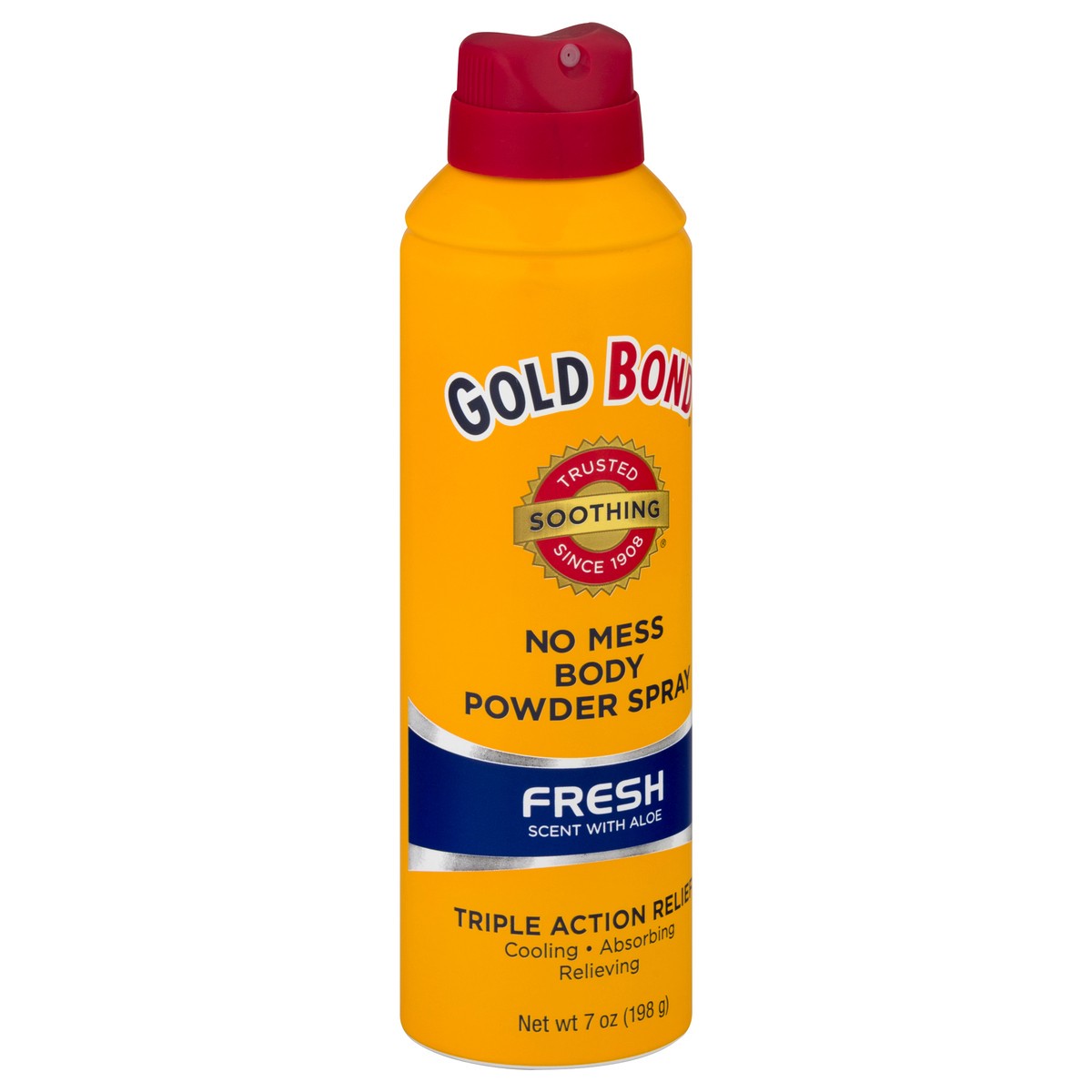 slide 2 of 9, Gold Bond Fresh Bath Powder Spray, 7 oz