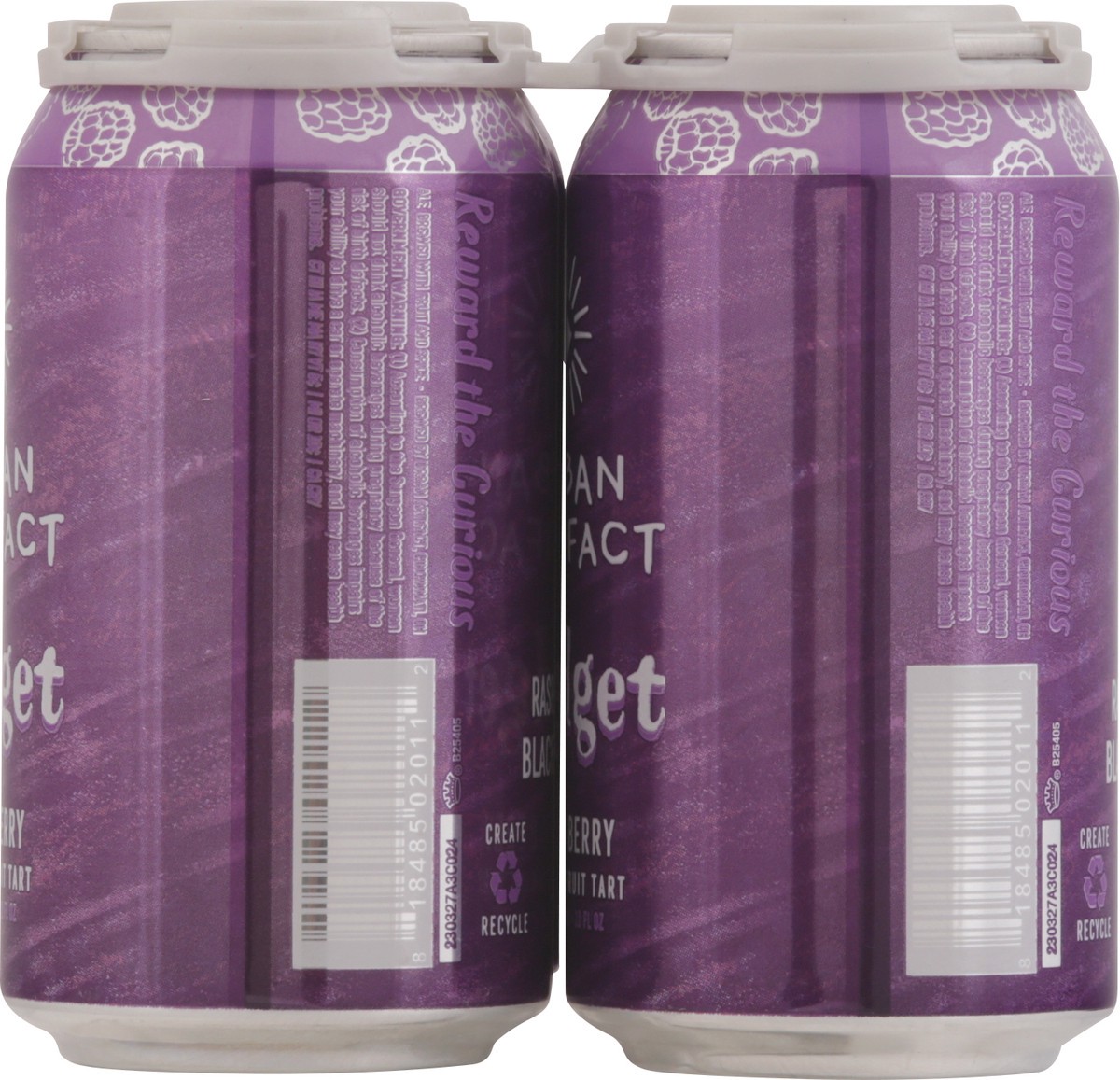 slide 6 of 11, Urban Artifact Gadget Mixed Berry Beer 4 - 12 fl oz Cans, 1 ct