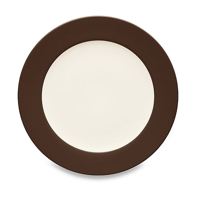 slide 1 of 1, Noritake Colorwave Rim Salad Plate - Chocolate, 1 ct