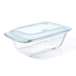 Oxo Sw Glass Loaf Pan With Lid