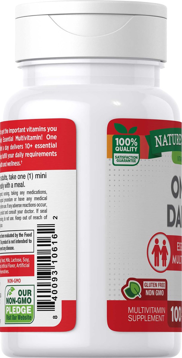 slide 4 of 6, Nature's Truth Once Daily Essential Multivitamin, 100 ct