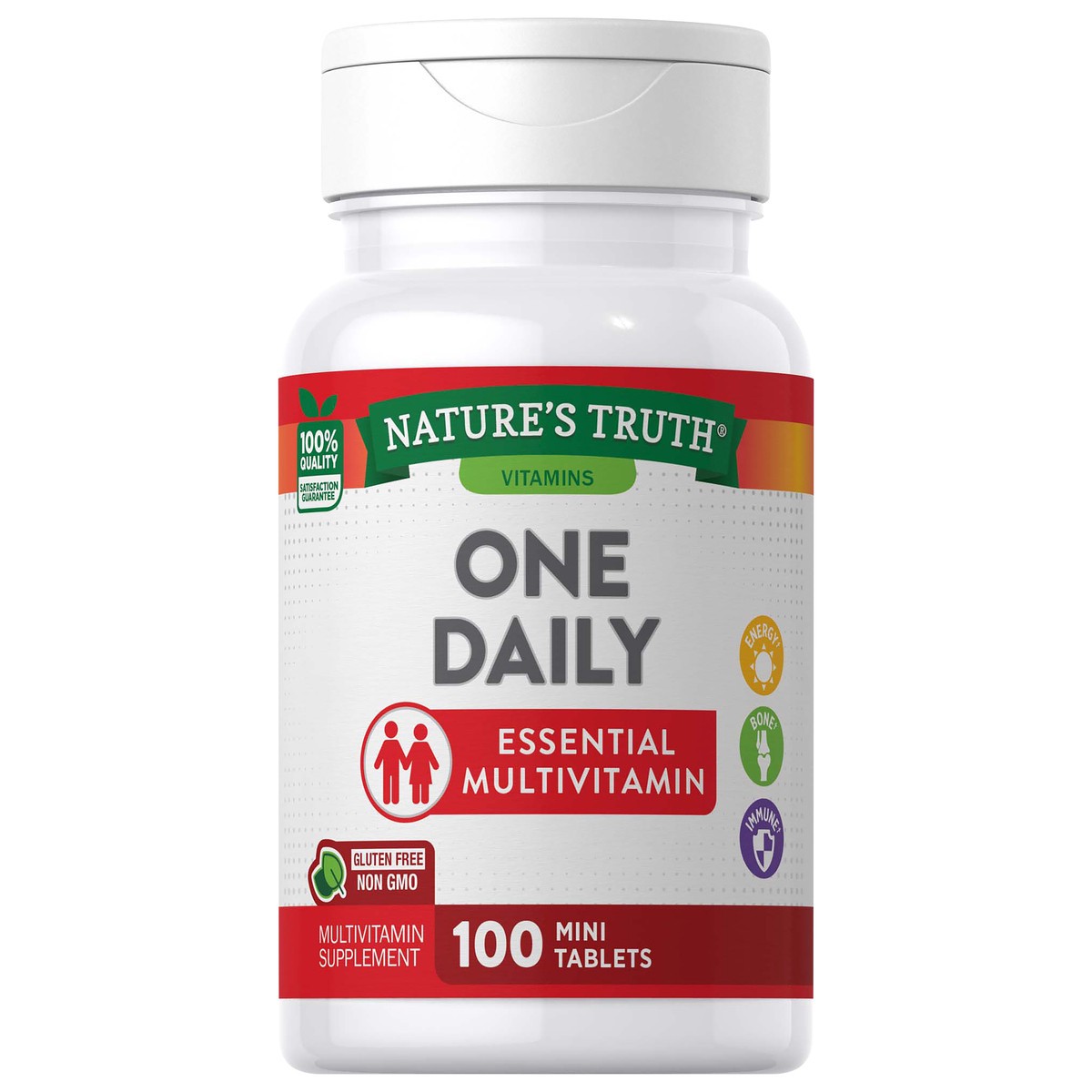 slide 3 of 6, Nature's Truth Once Daily Essential Multivitamin, 100 ct