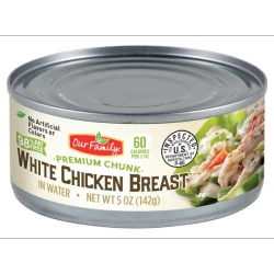 Our Family Meat Can Chkn Breast Prem