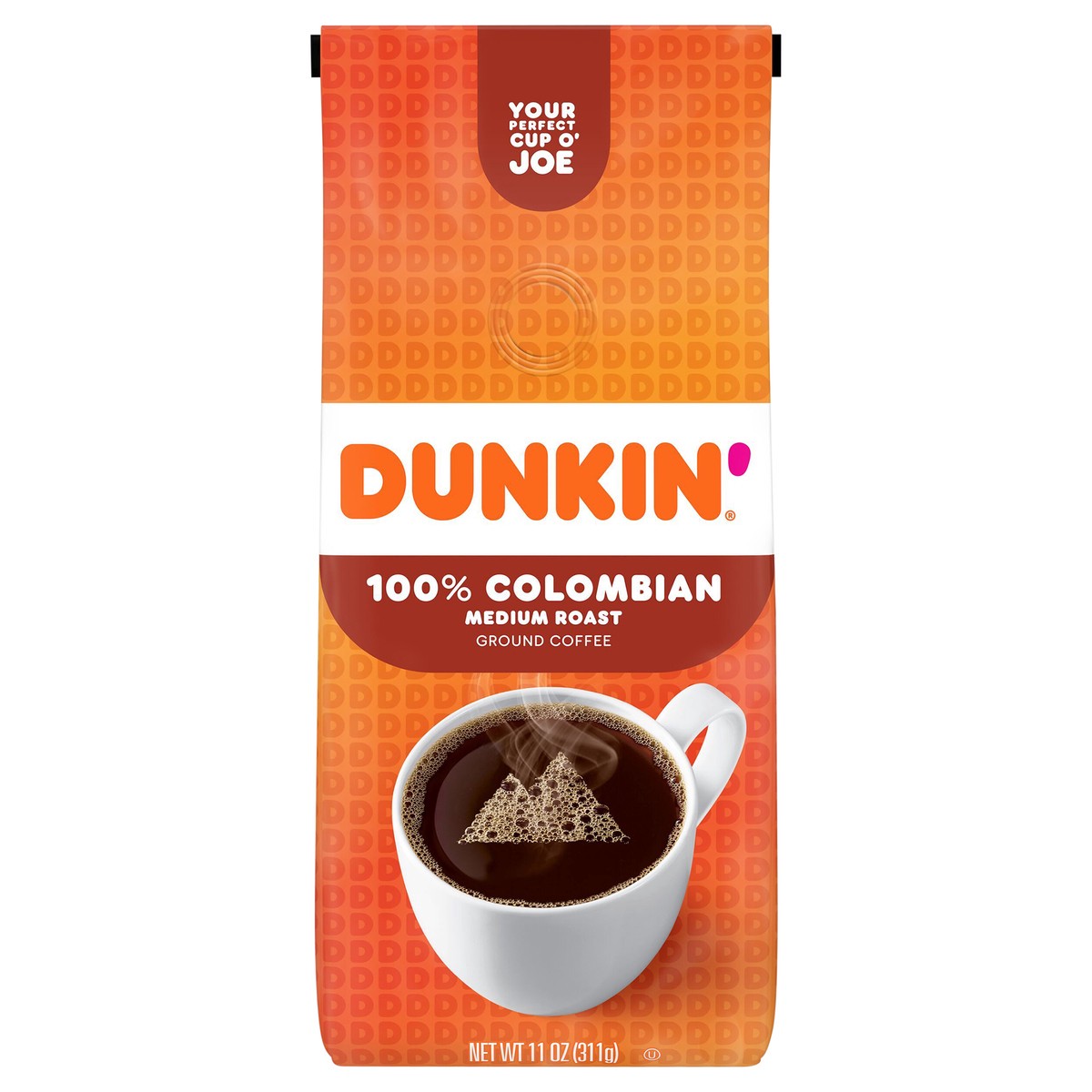 slide 1 of 7, Dunkin' Medium Roast Ground 100% Colombian Coffee 11 oz, 11 oz