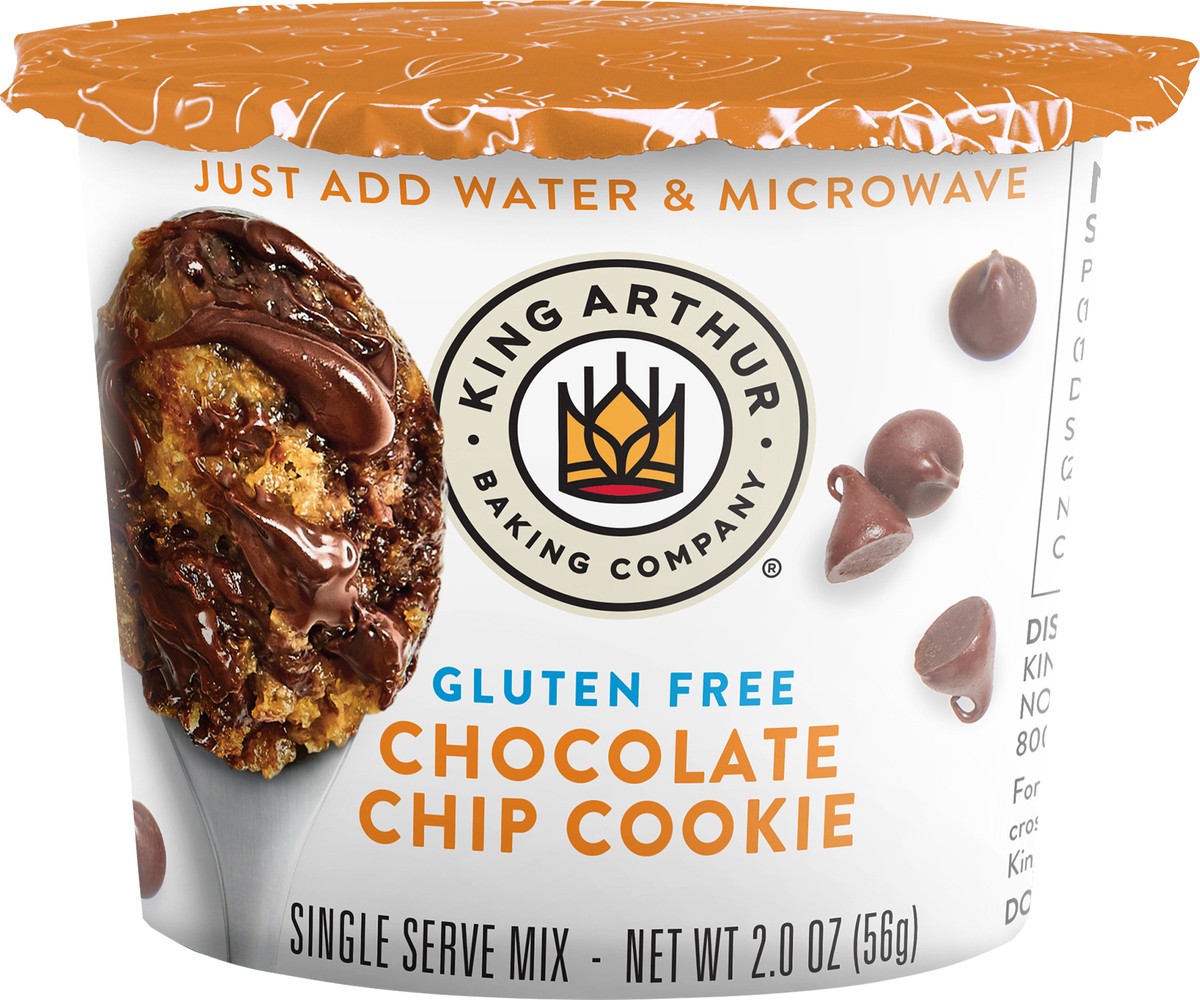 slide 1 of 1, King Arthur Flour Gluten Free Chocolate Chip Cookie Cup, 2 oz