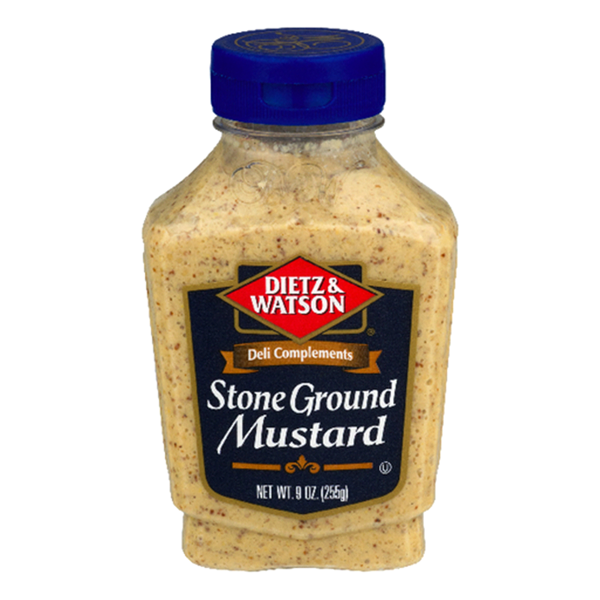 slide 1 of 1, Dietz & Watson Stone Ground Mustard, 8 oz