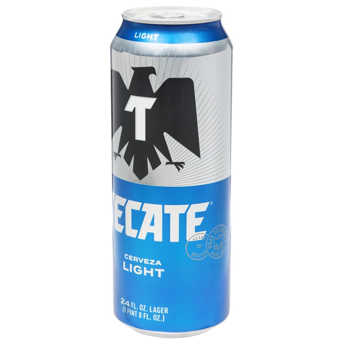 slide 8 of 9, Tecate Light Beer, 24 oz