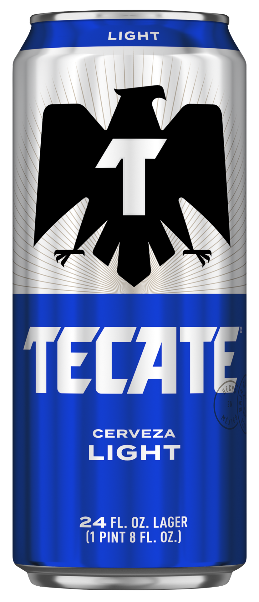 Tecate Light Mexican Lager Beer 24 Oz