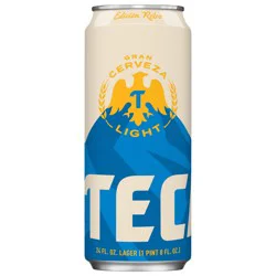 Tecate Light Beer 24 fl oz Can