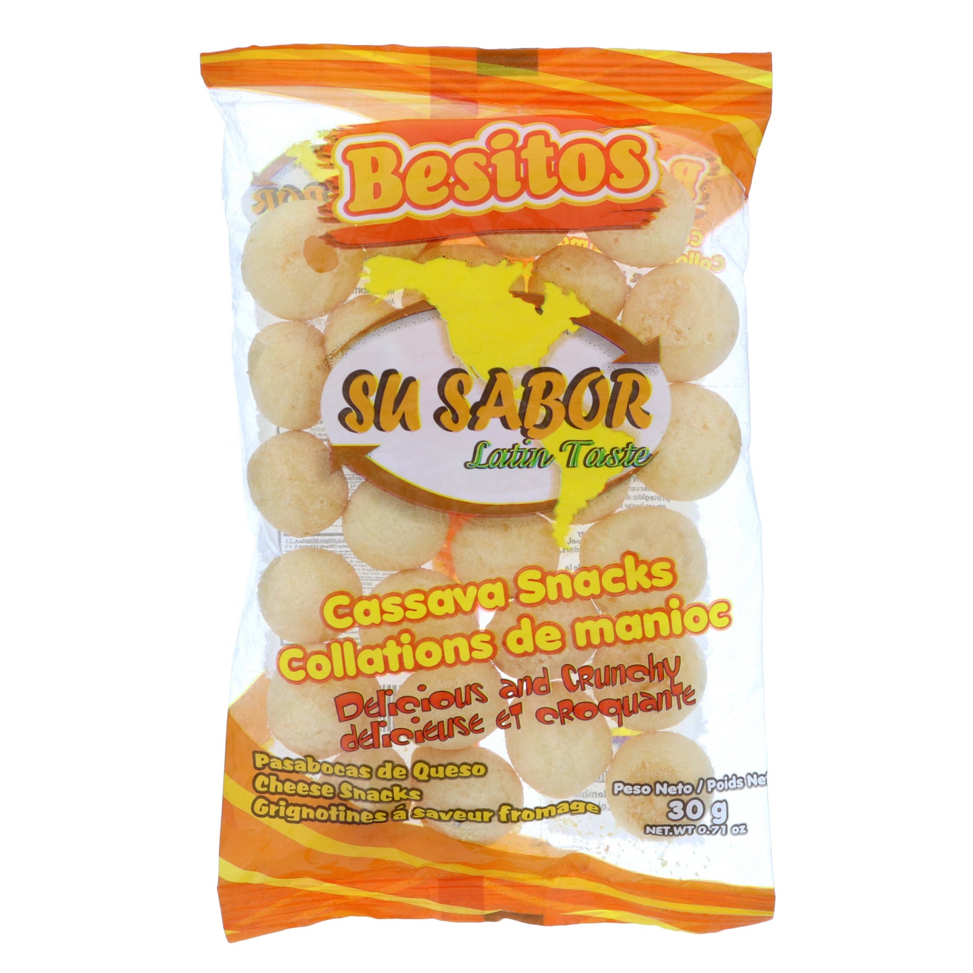 slide 1 of 1, Su Sabor Besitos Cheese Snacks, 0.71 oz