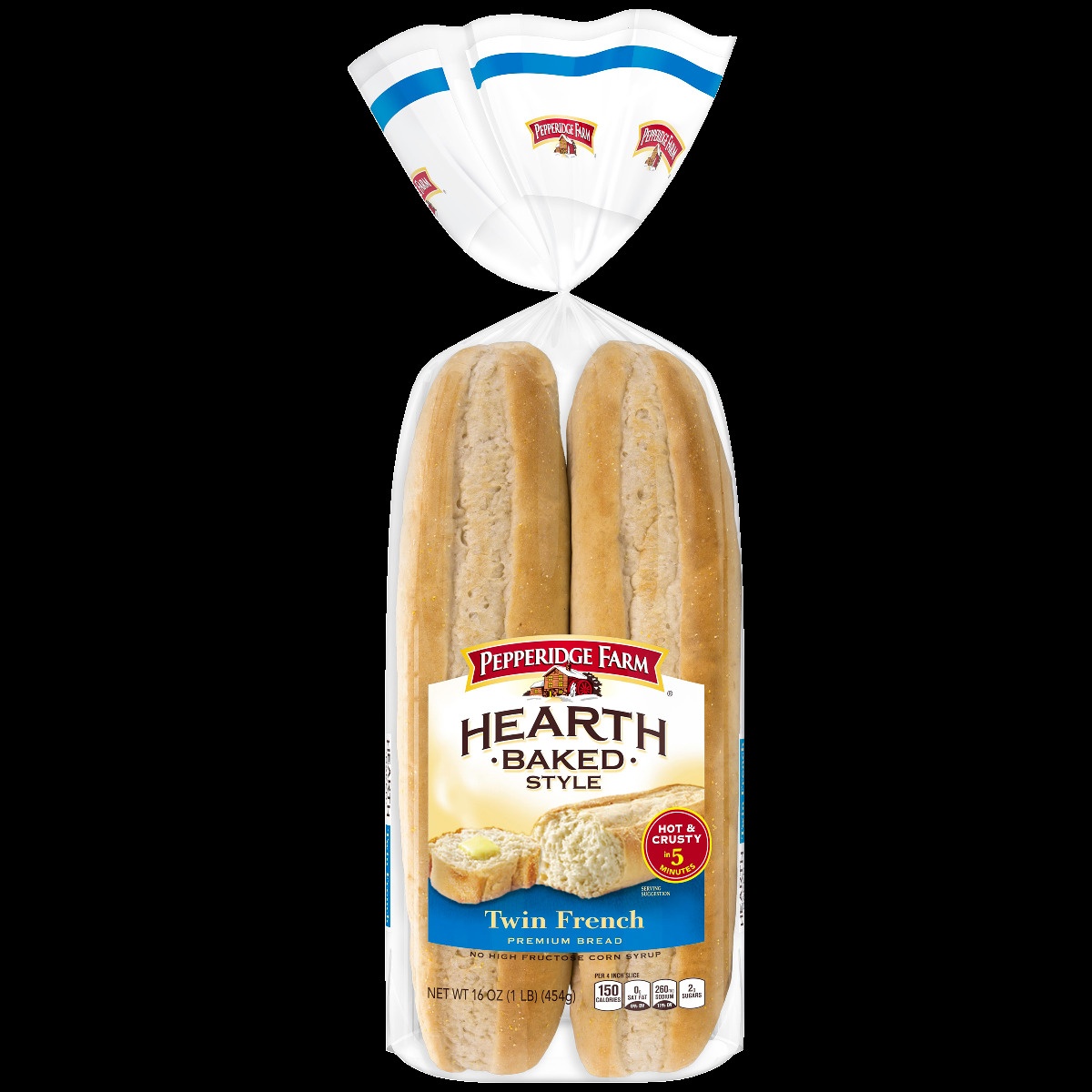 slide 1 of 11, Pepperidge Farm Hearth Baked Style Twin French Bread, 16 oz