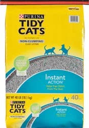 Purina Tidy Cats Instant Action Non Clumping, Low Tracking Cat Litter