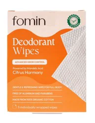 Fomin Full Body Deodorant Wipes - Citrus Harmony