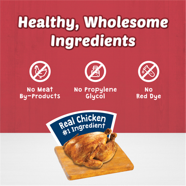 slide 2 of 17, Blue Buffalo Stix Natural Soft-Moist Dog Treats, Chicken Recipe 5-oz Bag, 5 oz