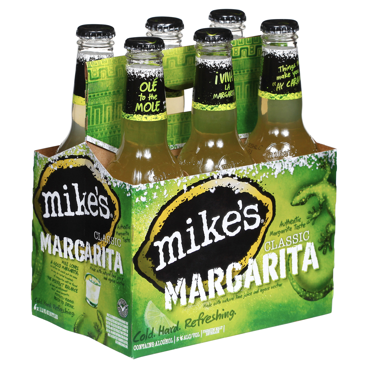 slide 5 of 5, Mike's Hard Lemonade Classic Margarita Bottles, 6 ct; 11.2 oz