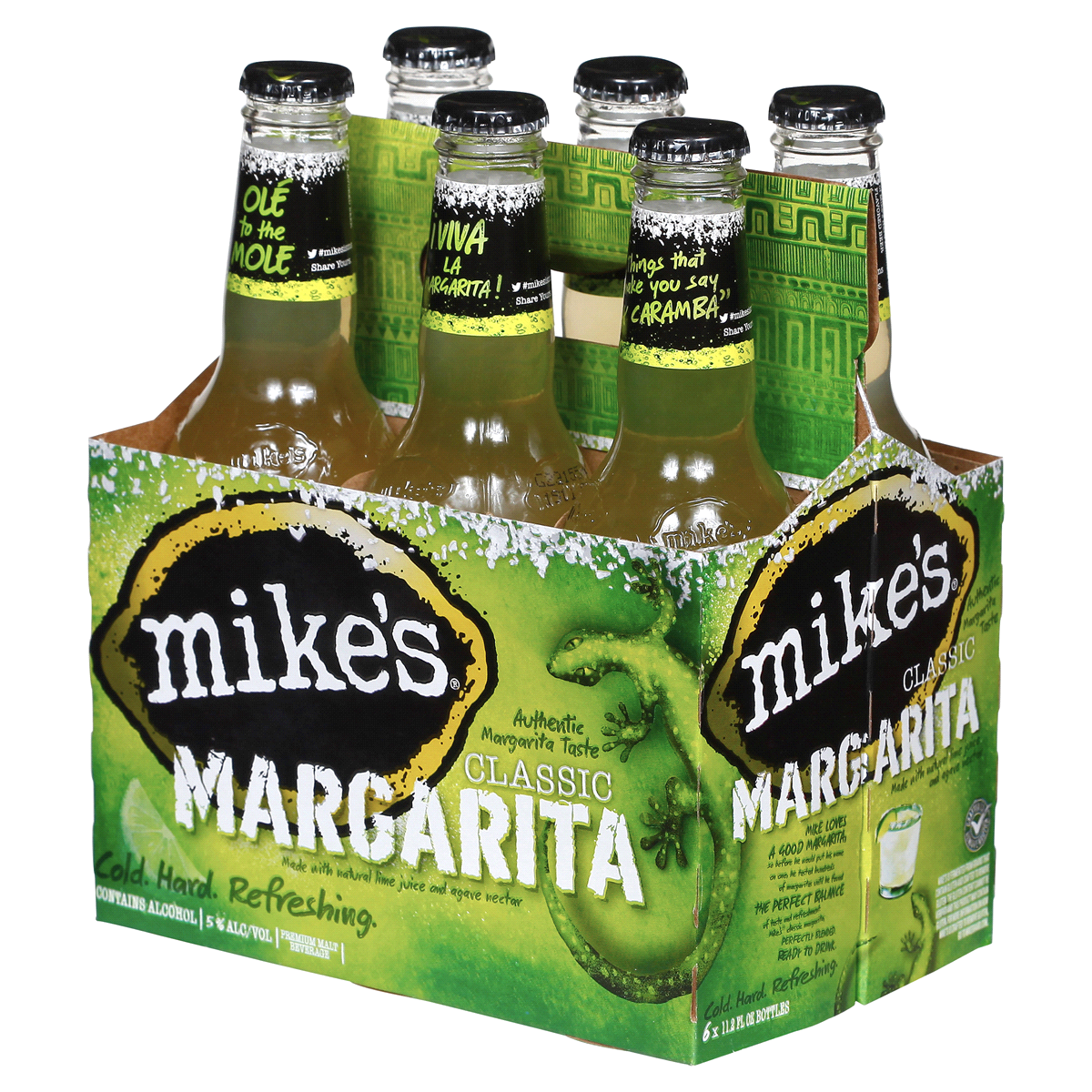 slide 4 of 5, Mike's Hard Lemonade Classic Margarita Bottles, 6 ct; 11.2 oz