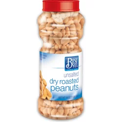 Best Yet Unsalted Dry Roasted Peanuts